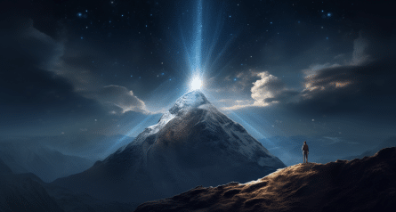 Light on Mountain